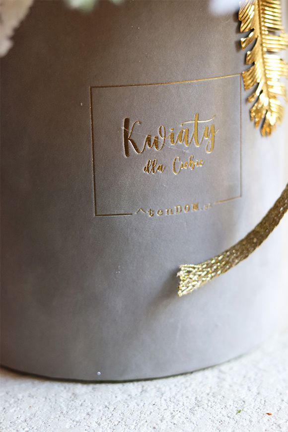 Frozen Time, flowerbox świąteczny