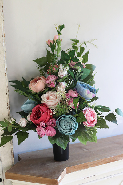 Caryca Gerda, bukiet nagrobny we wkładzie do flakonu