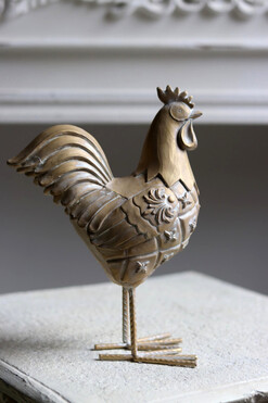 OD RĘKI Sielska Wielkanoc, figurka wielkanocna, kogut, wys.22.5cm