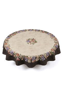 Bukiet Klasyczny, obrus gobelinowy, śr.165cm