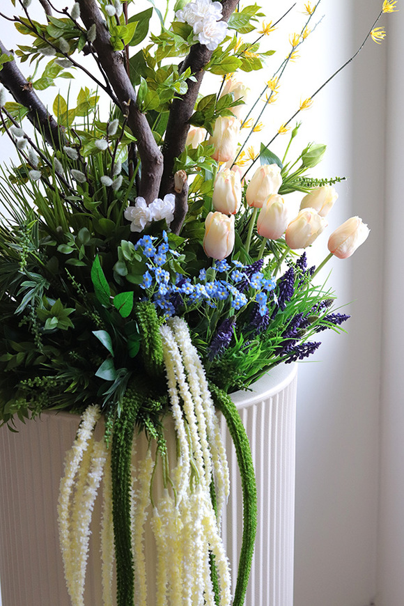 Spring Design, podłogowa dekoracja kwiatowa