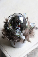 stroik wielkanocny, Kruszyna 2 Srebrne Jajko