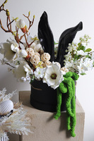 Black Easter Magnolia, flowerbox wielkanocny