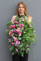 Dekorena Luiza, komplet dekoracji nagrobnych