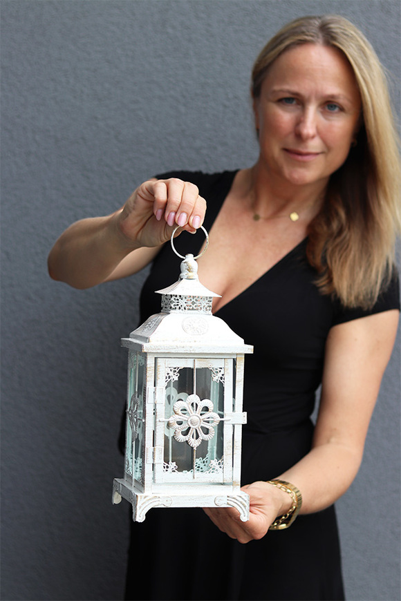 lampion / latarenka, Provance, wys.34.5cm