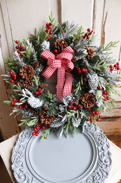 wianek świąteczny Reditte 3, śr.43cm