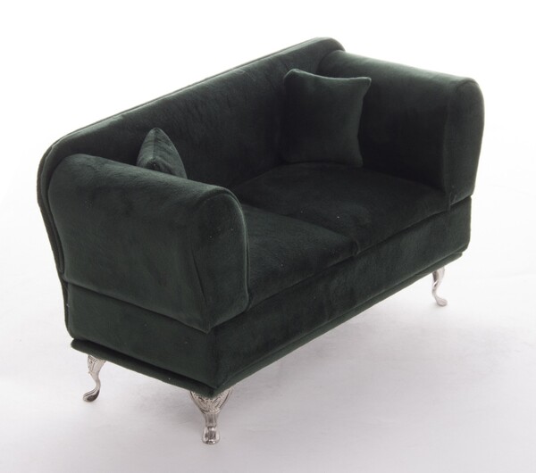 szkatułka / puzderko Florencja Pillow Green, wym.13x23.5x9.5cm