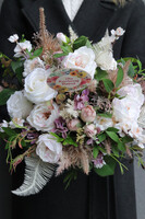 Ozaria, welurowy flowerbox na dzień babci