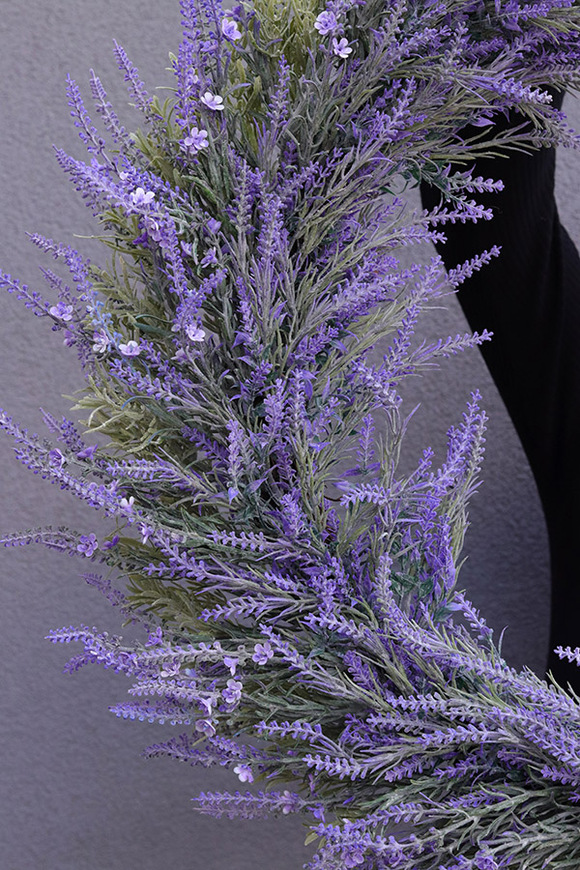 Lawenda Premium 2, wianek z lawendy, śr.80cm