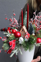 Moko Christmas Small, stroik świąteczny