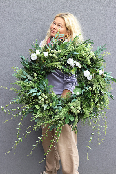 Zielona Magia, komplet dekoracji nagrobnych