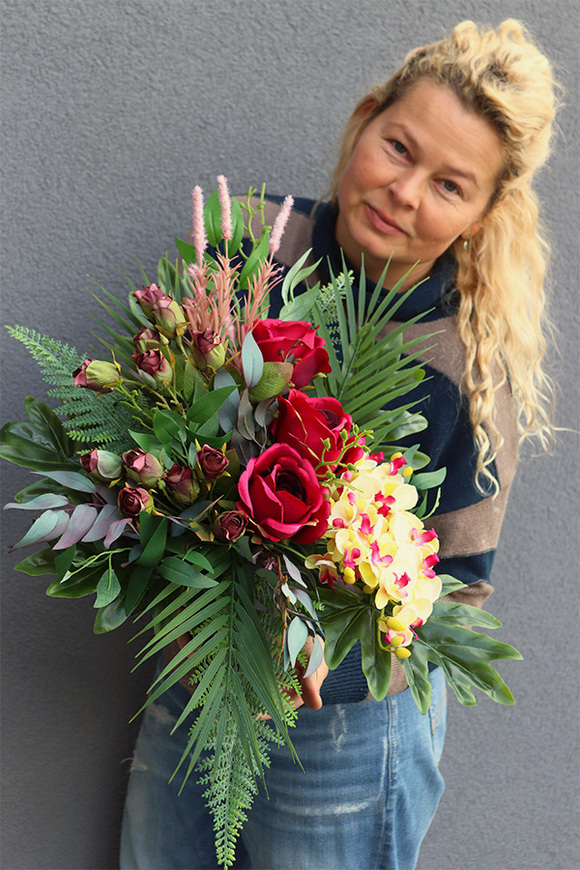 Angelo Bordo, bukiet nagrobny we wkładzie