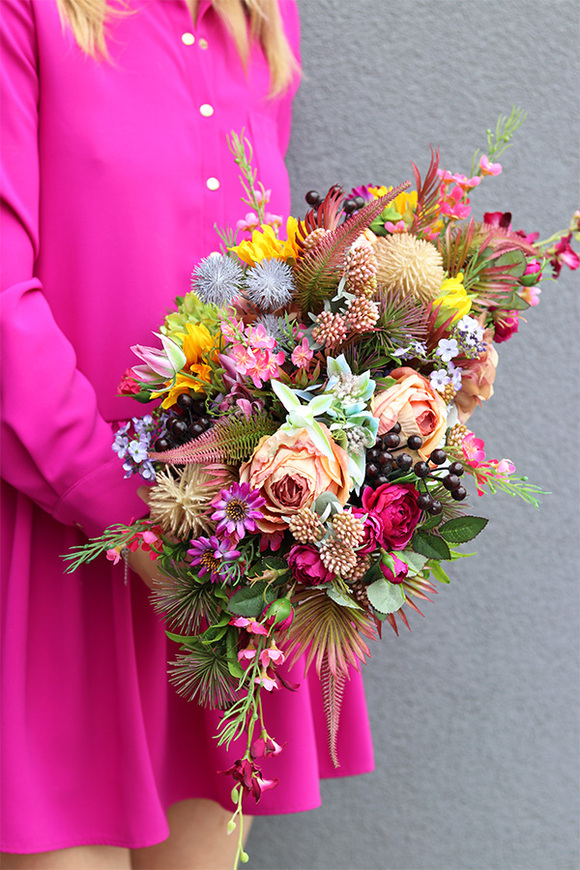 Kolorena, kompozycja kwiatowa