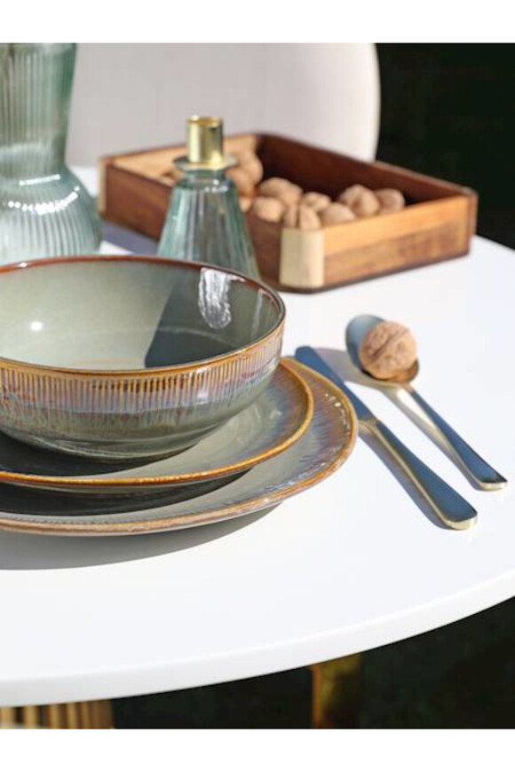 Ocean Storm, komplet obiadowy dla 6 osób, 18 elementów