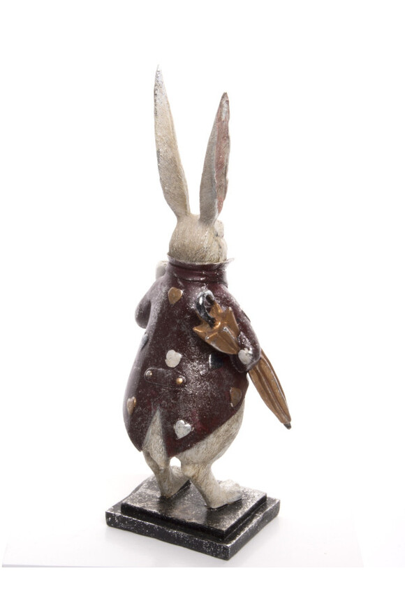 figurka królik z zegarkiem, Alicja w Krainie Czarów