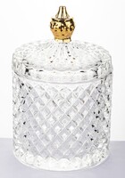 Palermo B, dekoracyjny pojemnik / amfora, wym.13.5x9cm