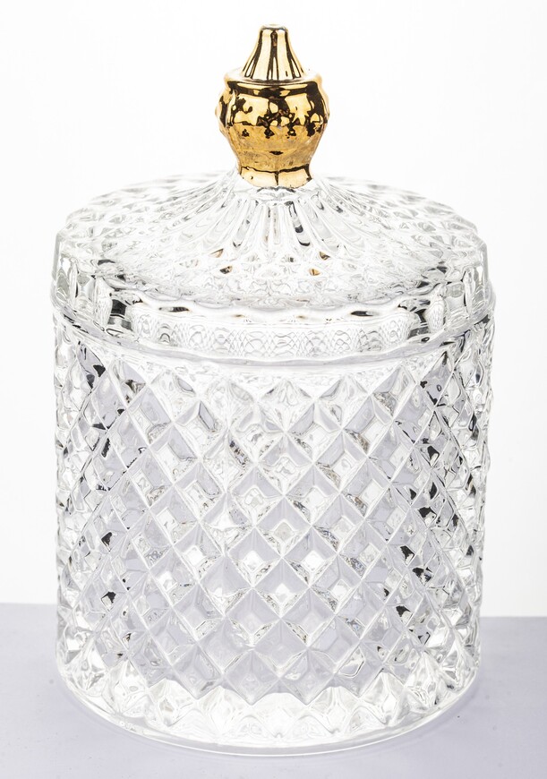 Palermo B, dekoracyjny pojemnik / amfora, wym.13.5x9cm