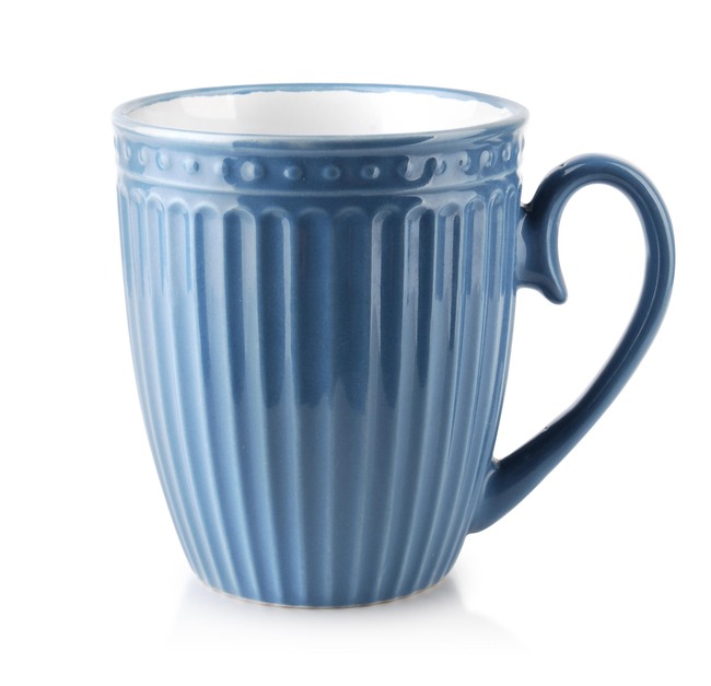 OD RĘKI Apolonia Navy, urokliwy niebieski kubek, poj.290ml