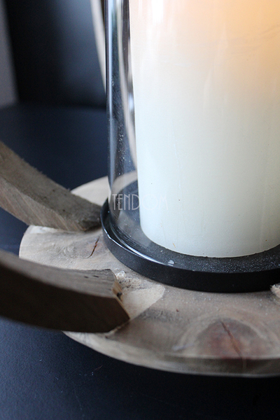 Garden Świecznik pękaty A, lampion, 46x43.5x86cm