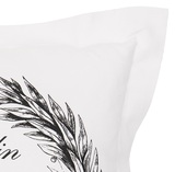 poduszka dekoracyjna biała Jardin 46x46cm