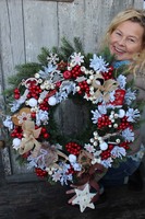 bajeczny wieniec Święta with tenDOM II, śr.65cm