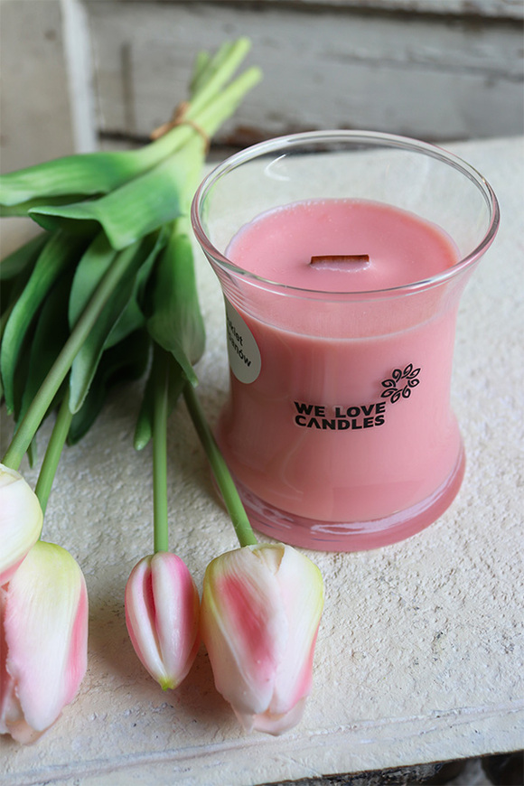 sojowa świeczka zapachowa, Basket of Tulips, 300g