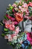 bardzo bogaty wianek na drzwi, Caryca Katarzyna Supra, śr.57cm 