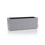 Balconera Stone, elegancka donica z nawadnianiem, szara, dł.50cm