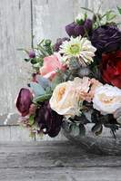 bukiet / kwiatowa kompozycja England Silver większa, wys.37cm