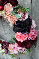 England, elegancki wianek na drzwi, śr.68cm