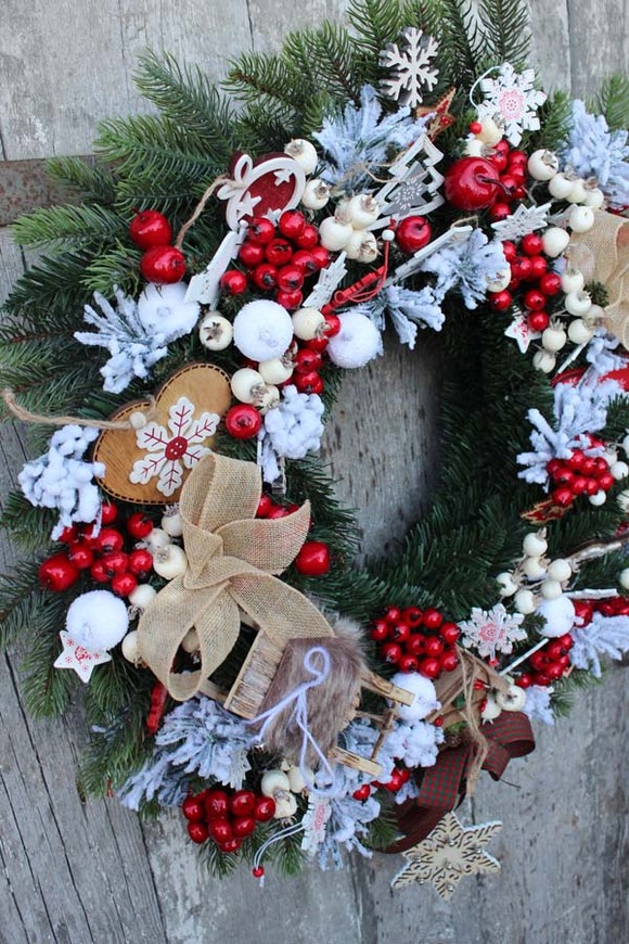 bajeczny wieniec Święta with tenDOM II, śr.65cm