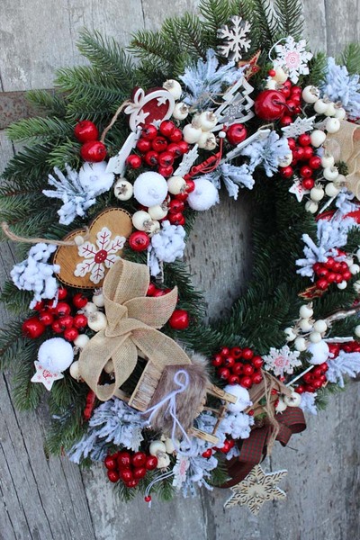 bajeczny wieniec Święta with tenDOM II, śr.65cm