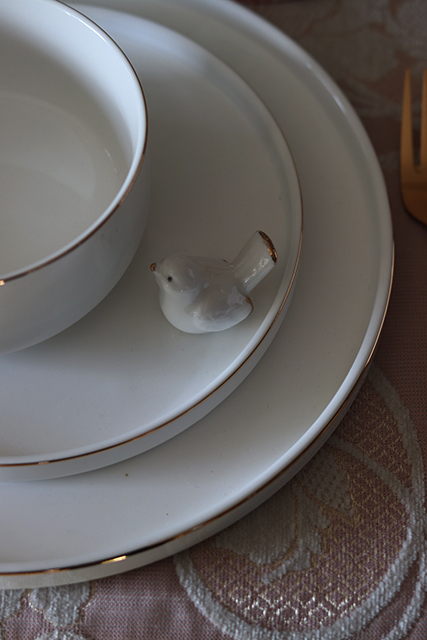 OD RĘKI Novelty, nowoczesny talerz deserowy, śr.20.3cm