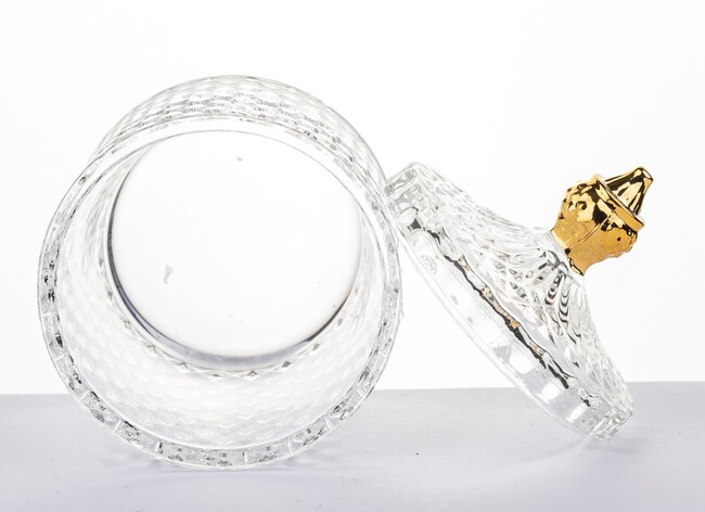 Palermo B, dekoracyjny pojemnik / amfora, wym.13.5x9cm