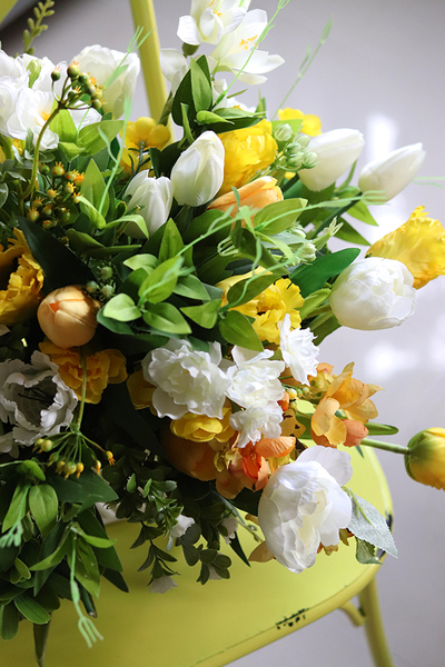 Amira Classic, wiosenna dekoracja kwiatowa, wys.37cm  