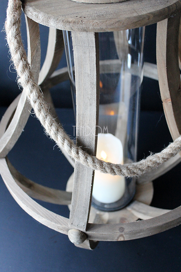 Garden Świecznik pękaty A, lampion, 46x43.5x86cm