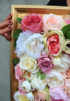 kwietna rama jednostronna, Maria Antonina 2, wym.50x60cm