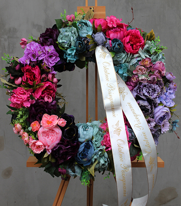 wieniec pogrzebowy Caryca, Ostatnie Pożegnanie, śr.70cm