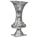 Felicjano B, eleganckie niklowane naczynie / puchar, wym.38x22x66cm