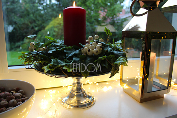 Glamour, złoty lampion XL, wym.70x23x23cm