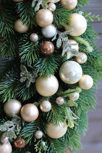 bożonarodzeniowy wianek na drzwi / okno, Święta z Green Canoe, śr.48cm