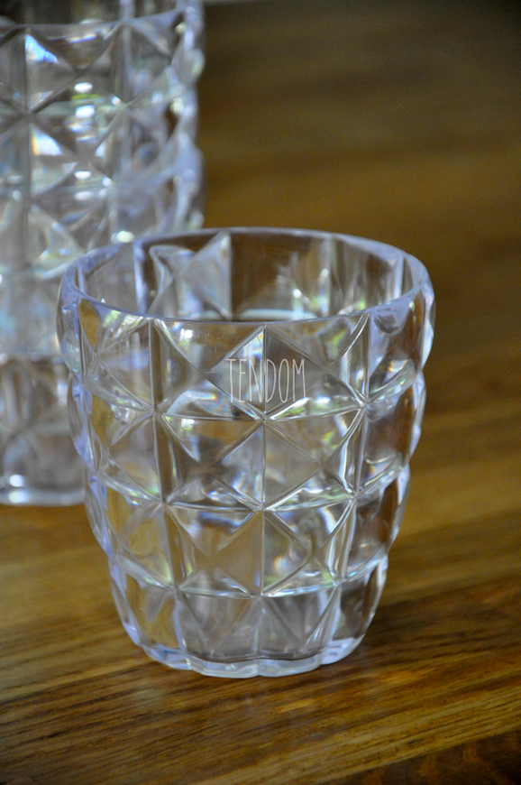 szklanka plastikowa Design wys. 9,4cm
