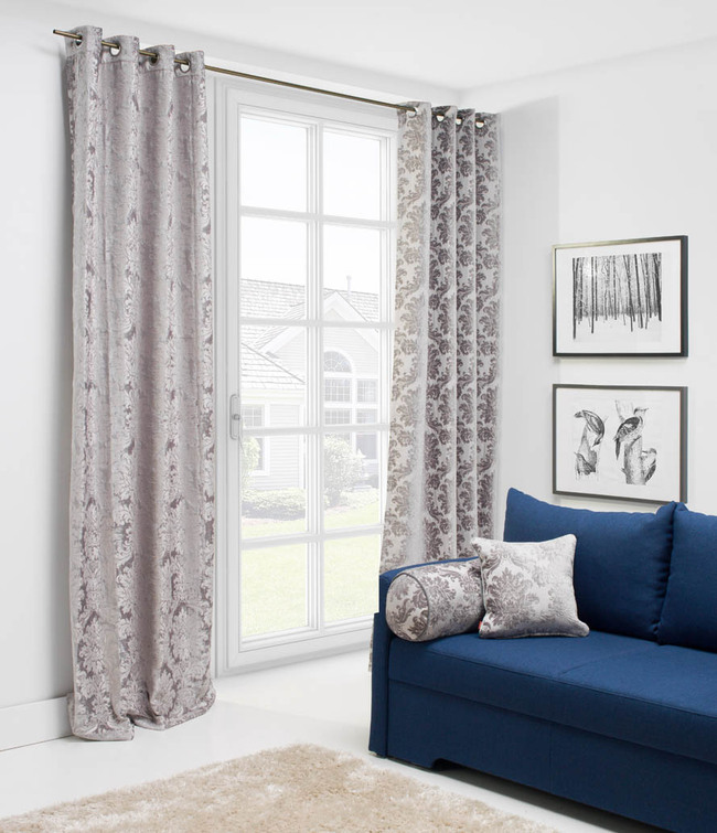 wałek dekoracyjny Residence Grey, wym.55x25cm