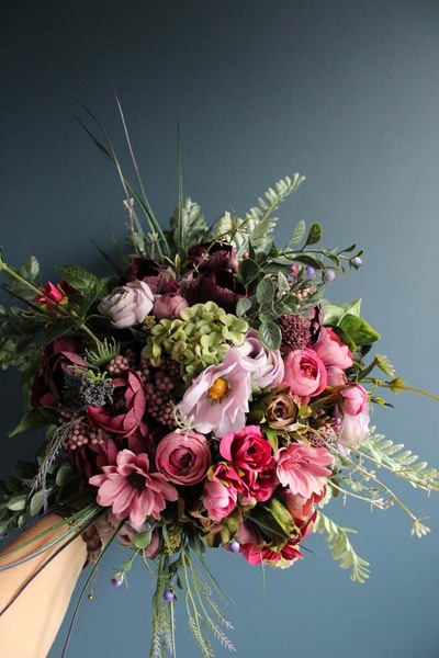 doskonała kompozycja / flowerbox / bukiet, Wild Beauty, wys.30cm