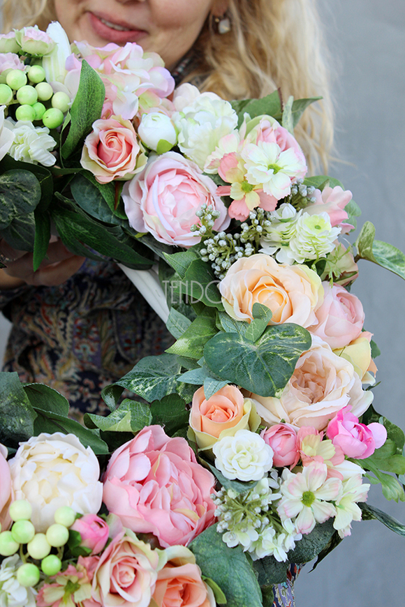 dekoracyjny, ogromny wieniec Pałac 2, śr.45cm