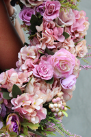 Bella Jesienna, kwiatowy wianek na drzwi, śr.55cm  