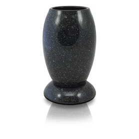 Anmari Black, ceramiczny wazon nagrobny, wym.22x13cm