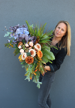 Memory, elegancka kompozycja nagrobna, wym.36x82x30cm