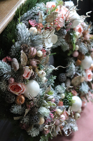 Poranne Mgły, wianek świąteczny, wym.48cm