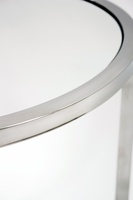 Gracja, lustrzany stolik boczny, wym.59x49x49cm